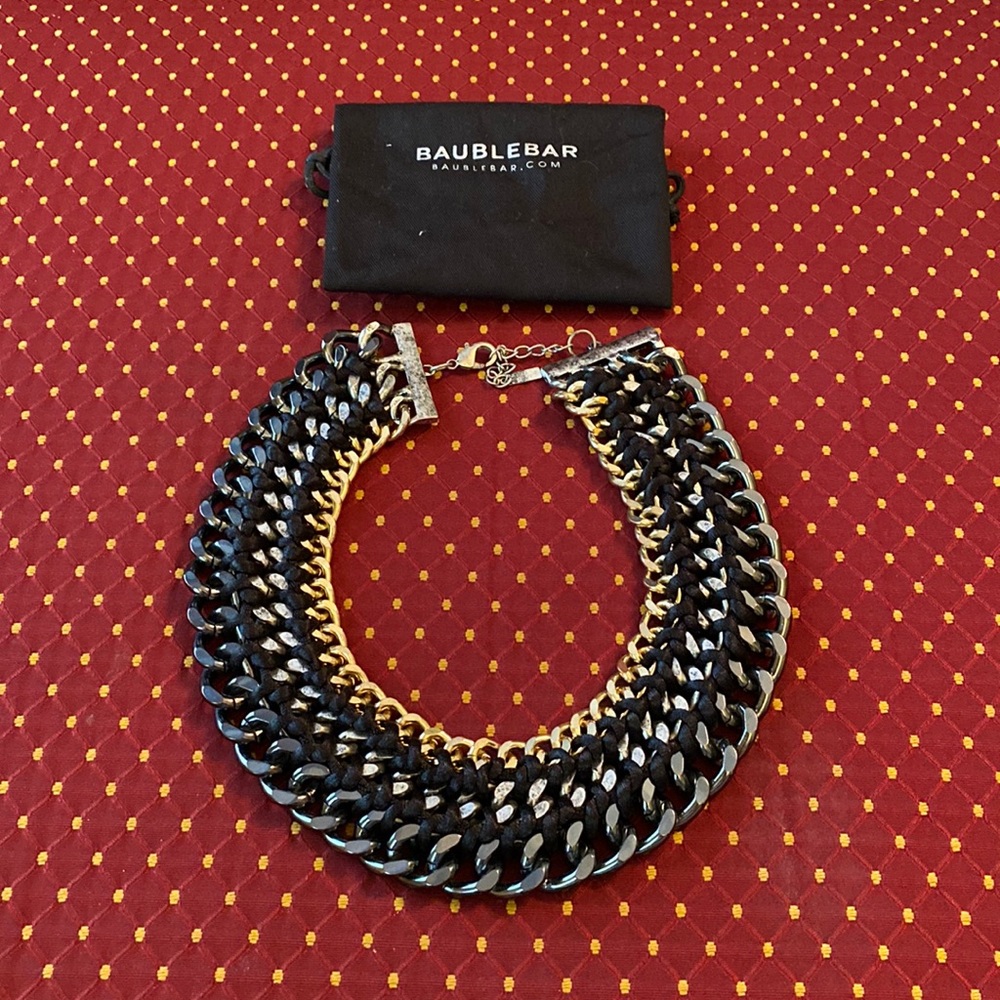 Baublebar multichain necklace